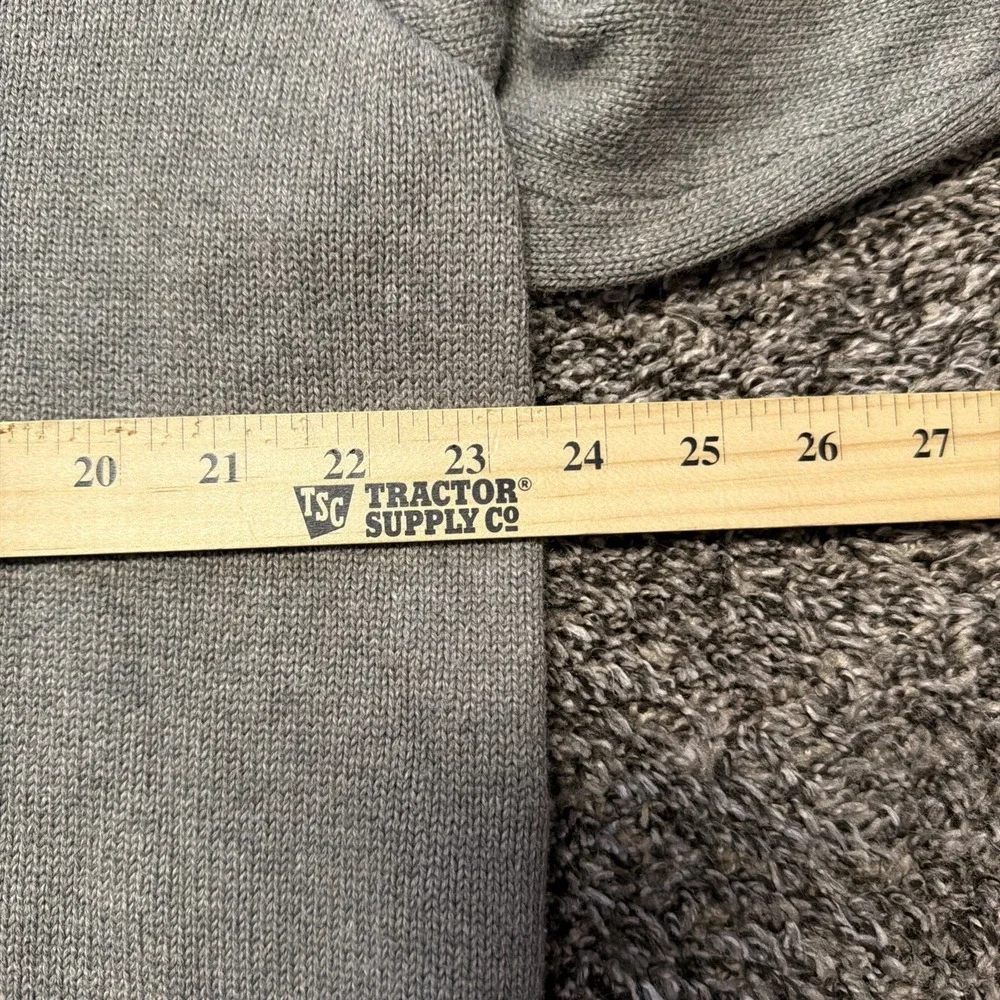 Polo‎ by Ralph Lauren Men's Pullover Quarter Zip Cotton Knit Gray XXL